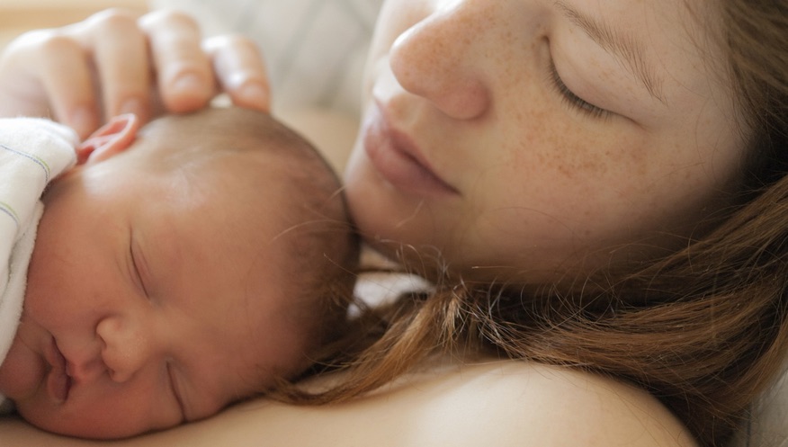 Primo contatto tra neonato e mamma…non disturbare